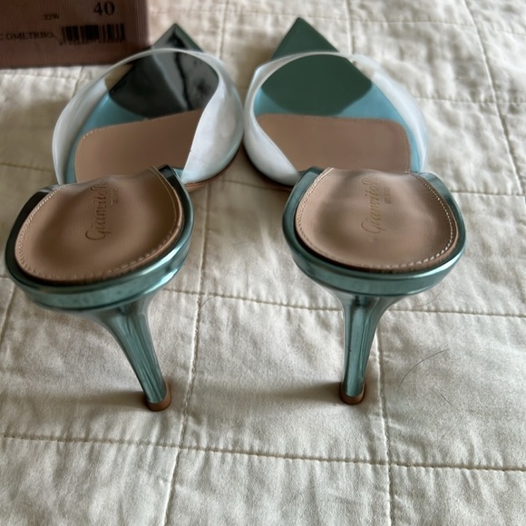 Gianvito Rossi Elle Plexi Mules - Picture 5 of 12